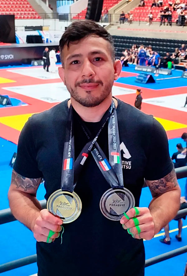 Walter Alamo, head coach de Positive Jiu Jitsu